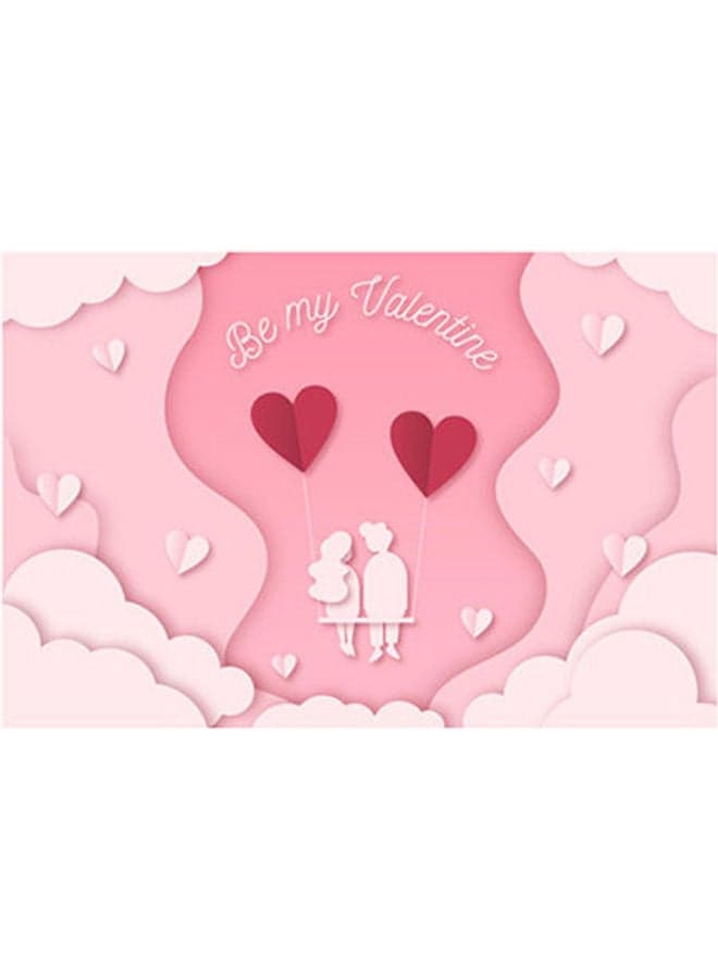 Valentines Photo Block Multicolour 15 x 15cm Canvas & Framed Paintings