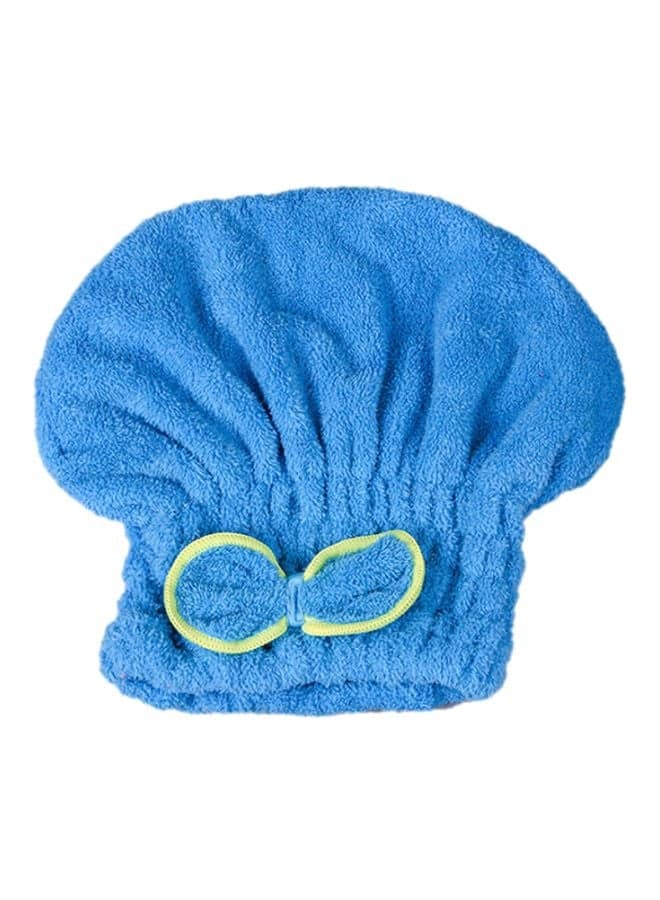 Quick Hair Drying Shower Cap Blue 22x3x20cm