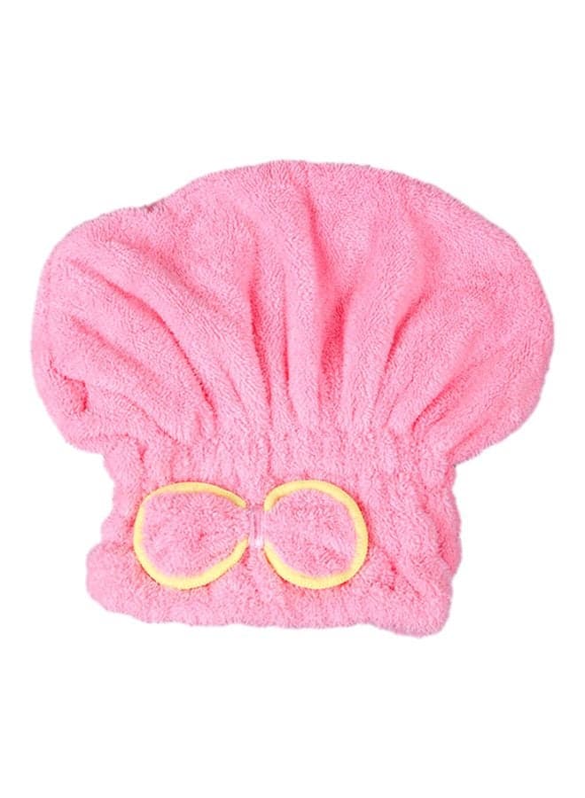 Quick Hair Drying Shower Cap Pink 22x3x20cm
