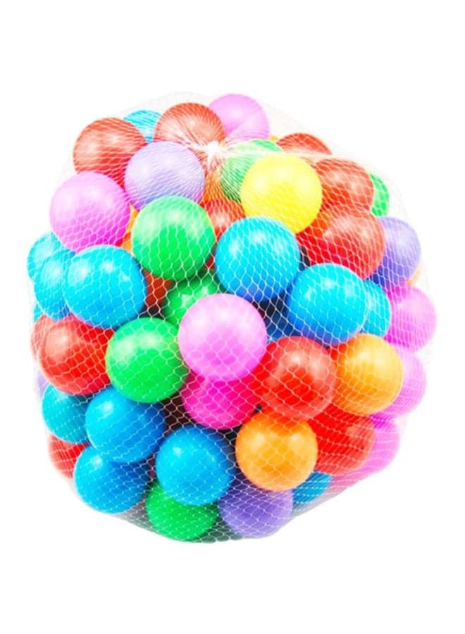 50-Piece Cute Soft Plastic Tent Water Pool Ocean Toys Toy Balls
