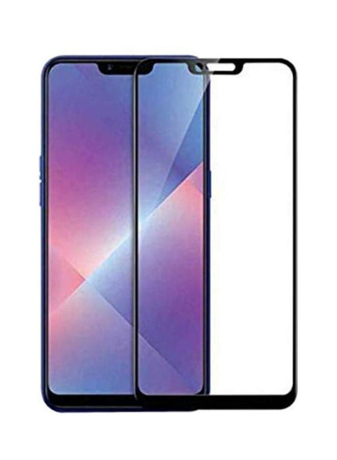 5D Screen Protector For Oppo Realme C1 - Black Mobile Screen Protectors