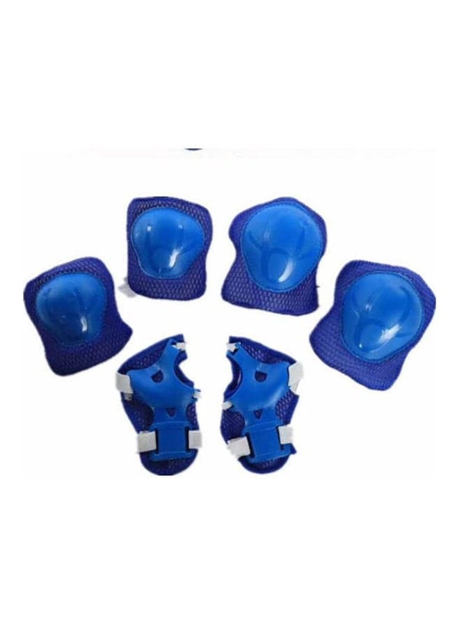6 in 1 Outdoor Sport Blading Elbow Knee Wrist Protective Gear Pads for Kids Thicken Skateboard Cycling Roller Skating safety 13.4cm