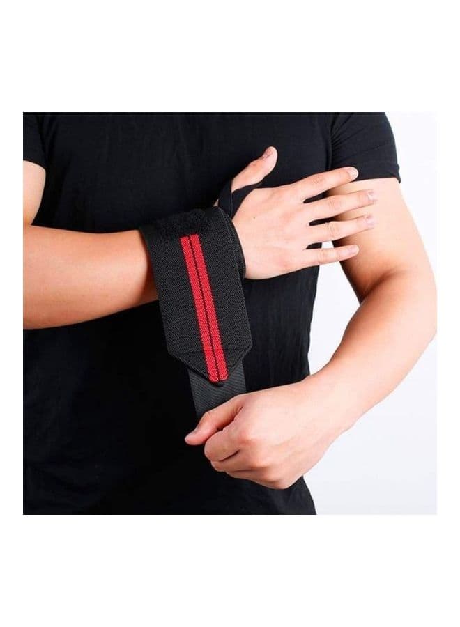2-Piece Sport Wrist Protective Weight Lifting, Fitness Belt For Gym, Hand Supportive Band With Thumb Loops (3)