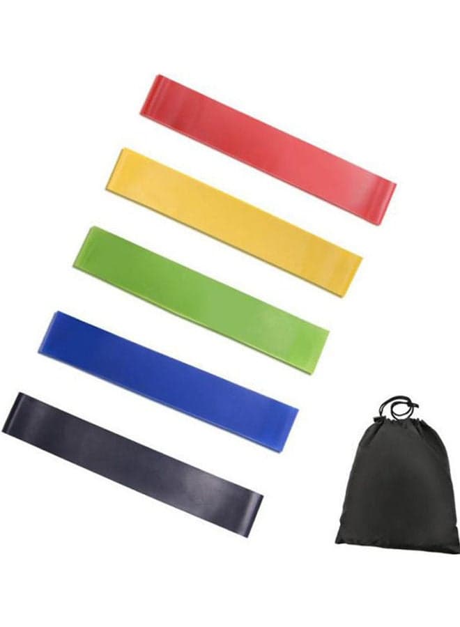Resistance Band Fitness 5Levels Latex Gym Strength Training Rubber Loops Bands Fitness Crossfit Equipment Yoga Exercise Pull Rope Elastic Bands For Fit Exercise & Fitness Accessories