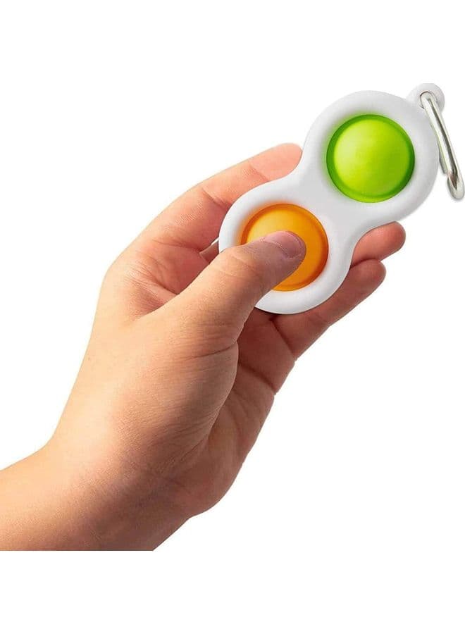 Fidget Squeeze Keychain Toy Multicolour Squishy Toys