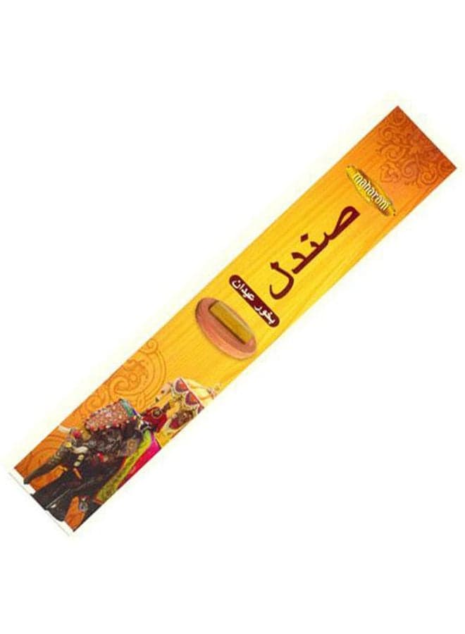 A Bottle Of Incense Scent Of Sandal, Number Of 24 Sticks multicolour Incense Holders