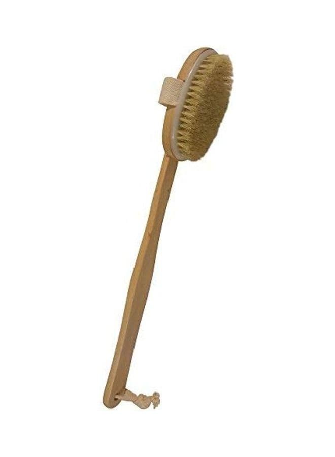 Dry Skin Body Brush Brown Body Scrubs & Exfoliators (٣)