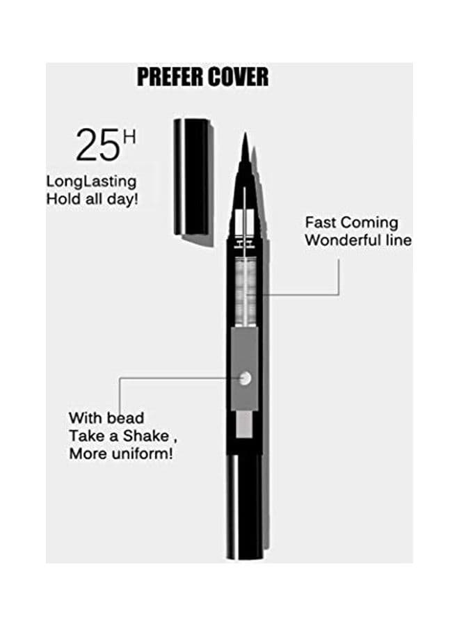 2-In-1 Eyeliner Pen Black (5)