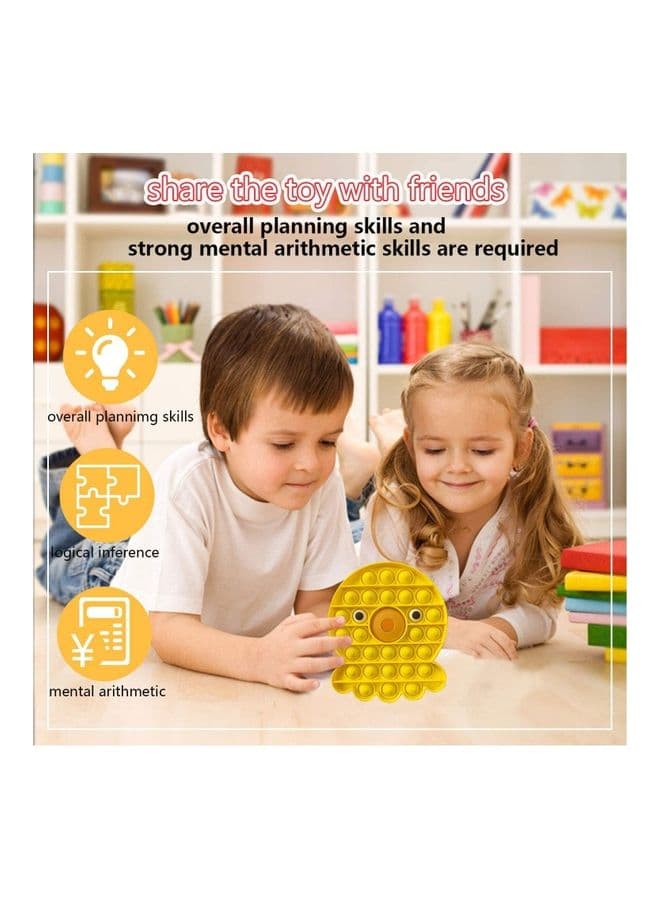 High-Quality Silicone Push Pop Bubble Sensory Fidget Stress Relieve Squishy Toy (٥)