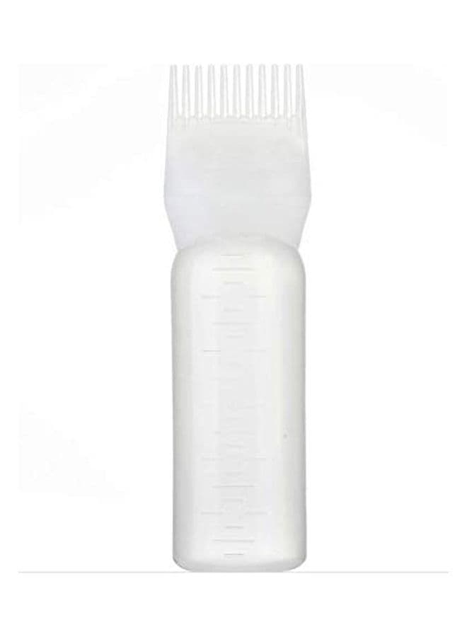 Professional Hair Colouring Comb+Bottle White