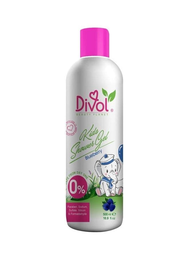 Shower Gel for Kids - 500ml (Blueberry)