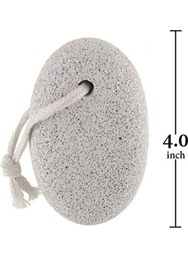 Feet Scrubber Stone Grey 4inch Personal Care (٣)