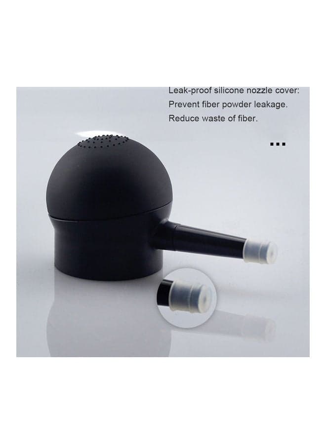 Hair Building Fibers Applicator Spray Nozzle Black Styling Accessories (٣)