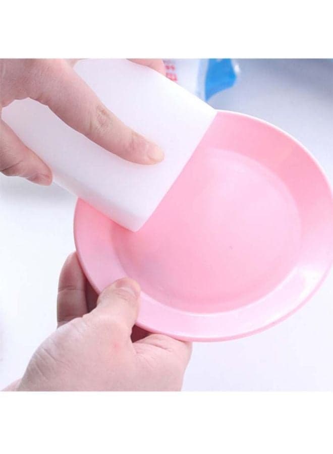 2-Piece Magic Cleaning Sponge White 10x7x3cm Household Cleaning Sponges (3)