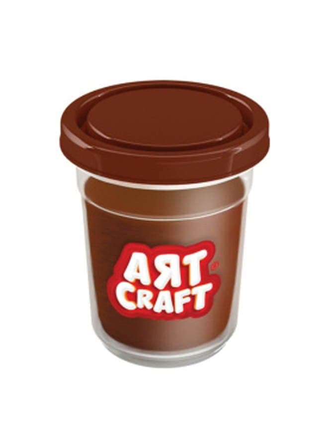 Dough Pot - Brown 24x24x7cm Clay & Dough