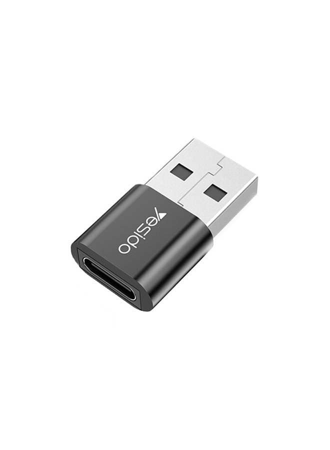 GS09 Type-C To USB Adapter black (3)