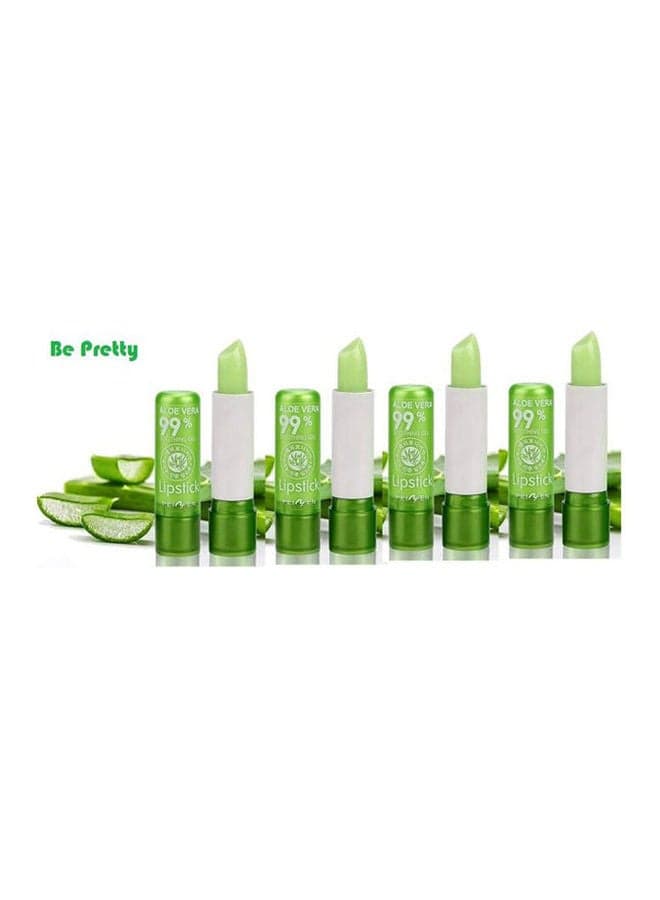 Long Lasting Nutritious Lip Balm - 4 Pcs Green