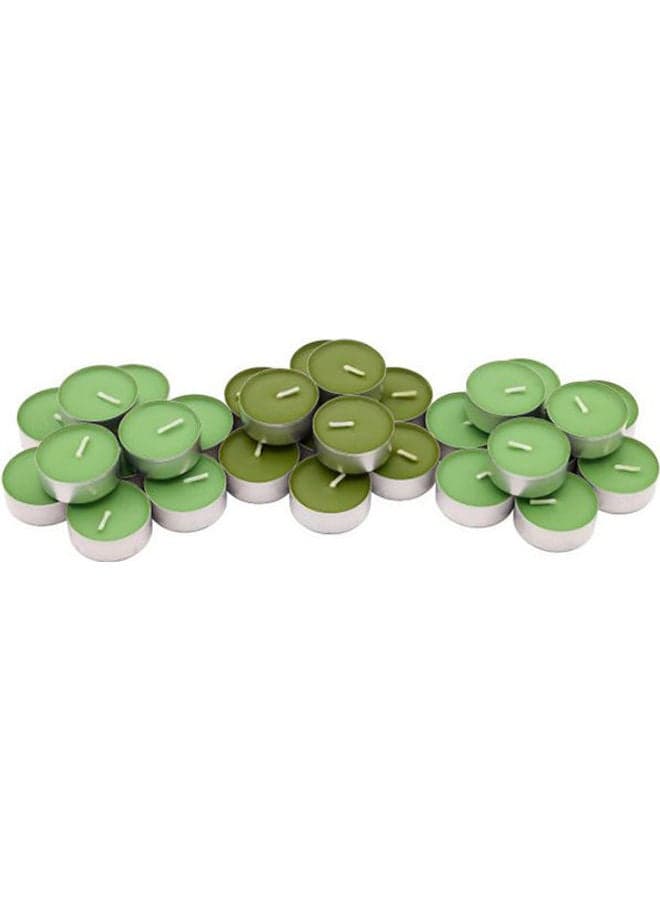 Sinnlig Scented Tealight Apple And Pear In 30 Pack Green Candle Lanterns