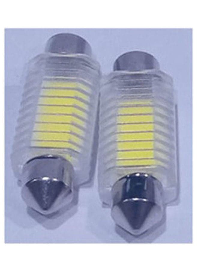 LED With lens candle Bulb White base Day light Car Replacement Bulbs