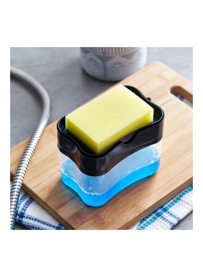 2-In-1 Soap Dispenser With Sponge 163451232 Multicolour Kitchen & Home Appliances Parts & Accessories