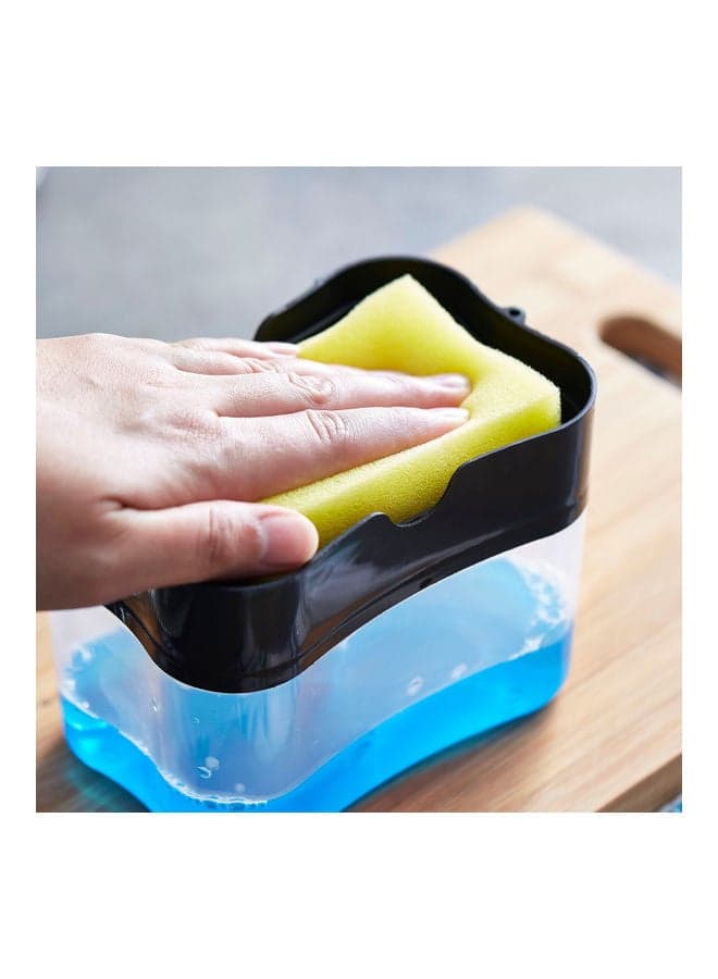 2-In-1 Soap Dispenser With Sponge 163451232 Multicolour Kitchen & Home Appliances Parts & Accessories (3)