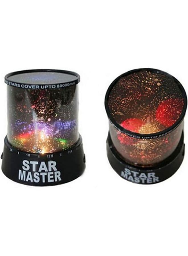 Colourful Cosmos Star Master Led Projector Lamp Black 3*28cm Table Lamps (٥)