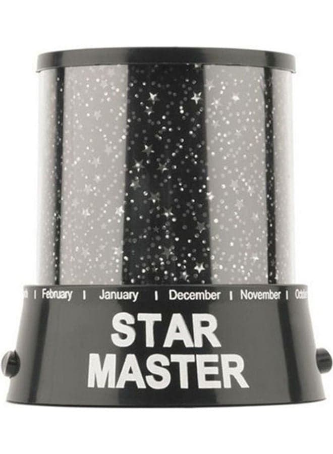 Colourful Cosmos Star Master Led Projector Lamp Black 3*28cm