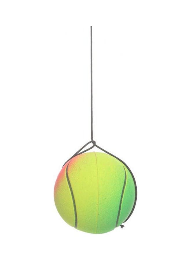 Basketball Shaped Rubber Ball With A String Toy Balls