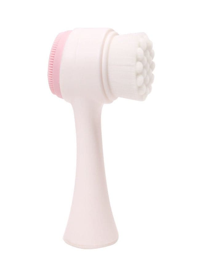 Double Sided Deep Cleaning Pore Makeup Tool White/Pink Face Brushes