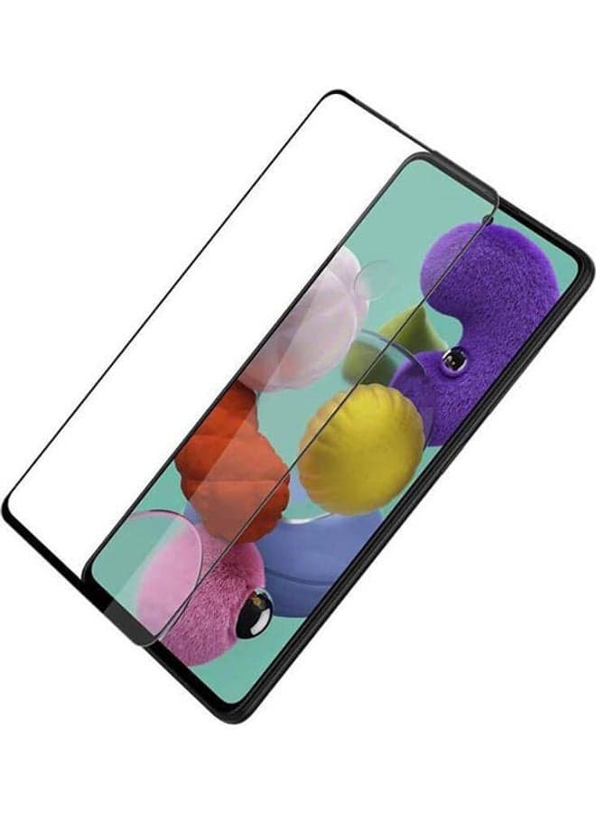 For Oppo A53 5D Full Screen Protector  Frame Black-Clear Mobile Screen Protectors