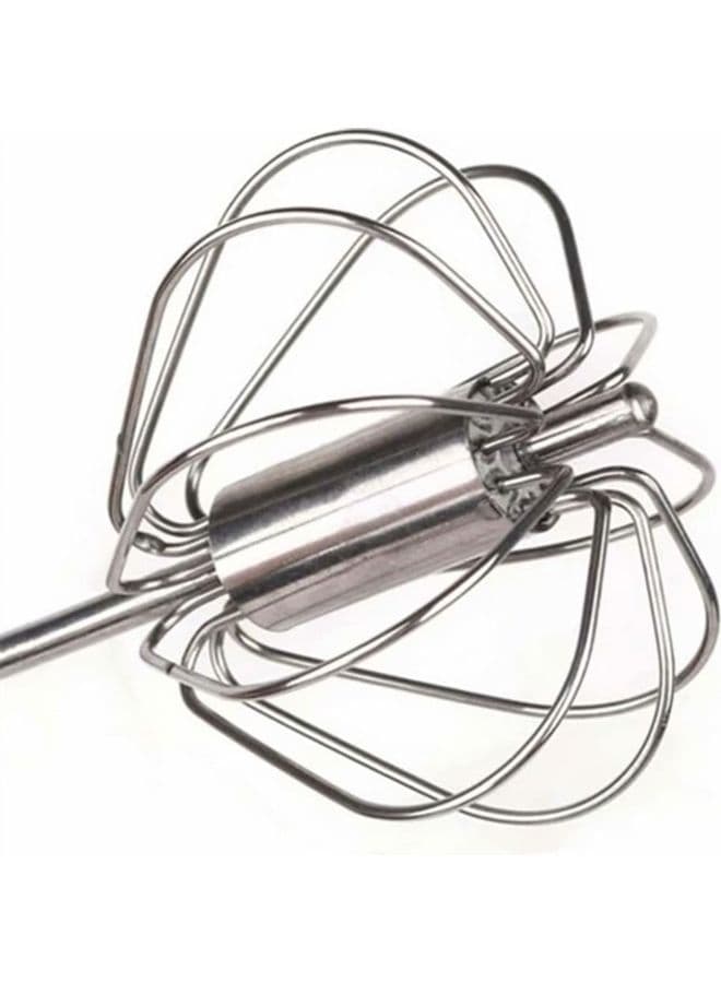 Hand Press Whisk Silver Mixing Preps & Bowls (٥)