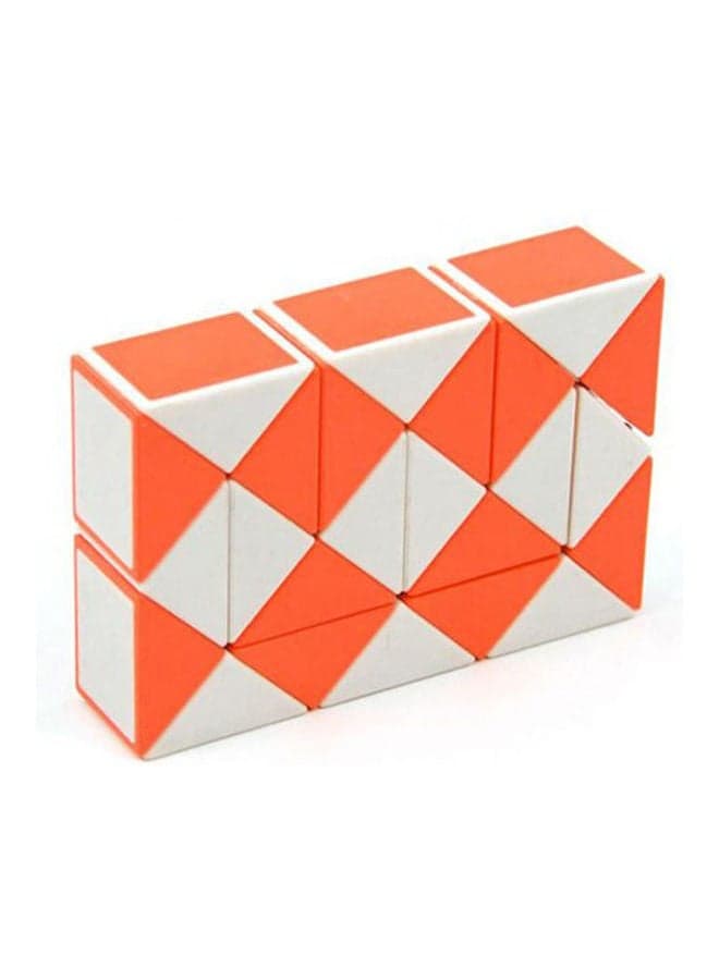 Two-Color Magic Ruler 24 Paragraph Magic Ruler Snake-Shaped Cubes