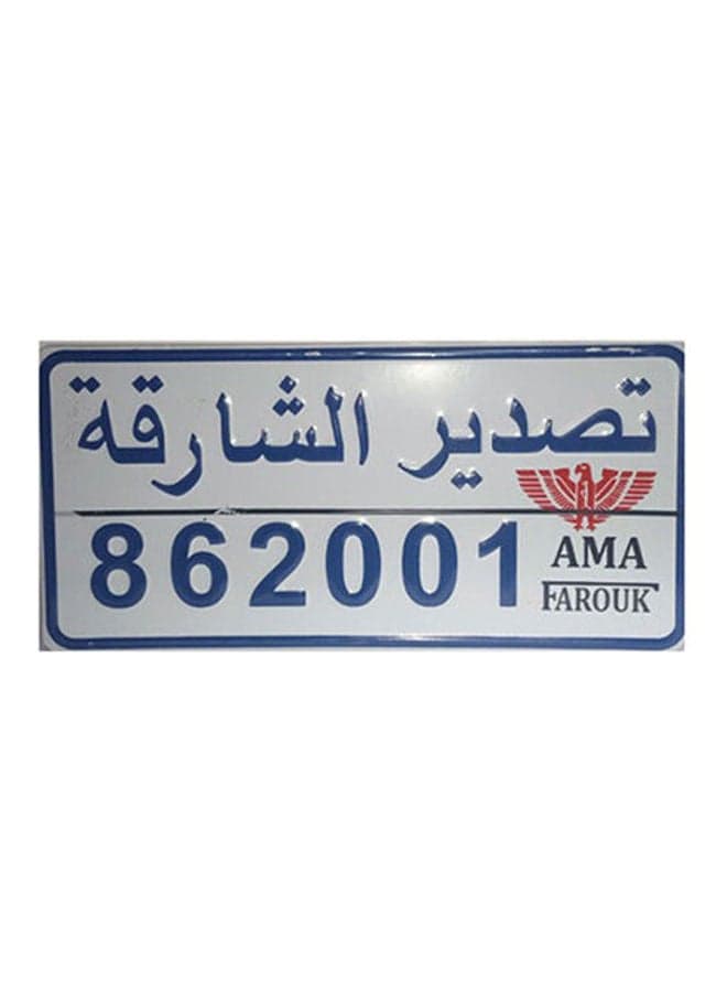 Sharkah Export Plate License Plate Covers & Frames