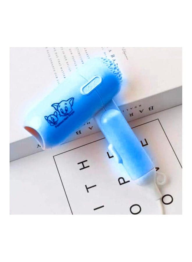 Mini Hair Dryer For Children Or For Travel Blue