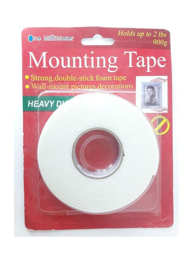 Scotch Double Face Mounting Tape White 28X0.8X22.6cm Power & Hand Tools