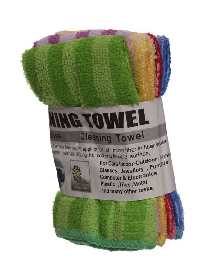 Kitchen Towels Set Of 5 Pieces, Multi Color Multicolour Kitchen Accessories