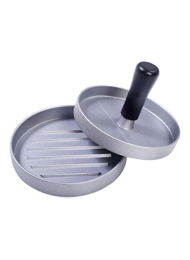 Stainless Steel Burger Press Small Size Silver/Black Kitchen Utensils & Gadgets