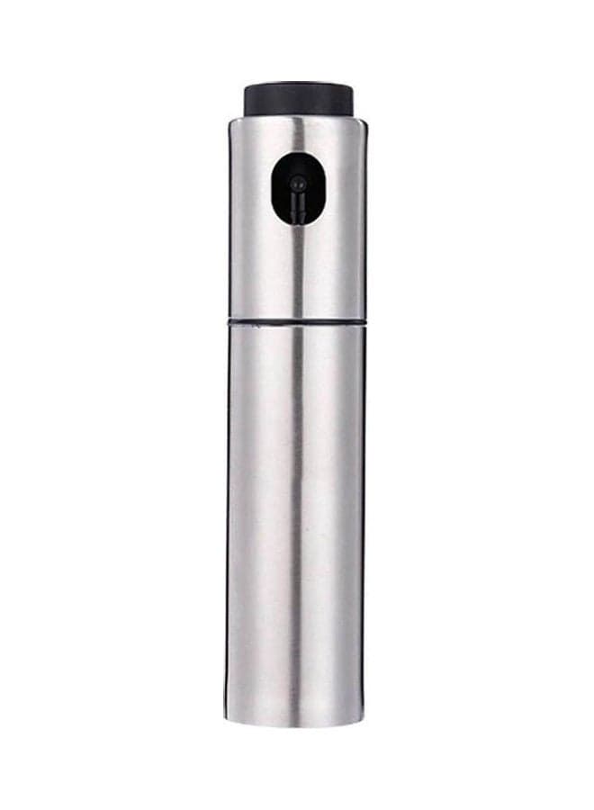 Stainless Steel Olive Oil Sprayer Vinegar Sprayer 2Pcs Silver 135ml Storage bottles