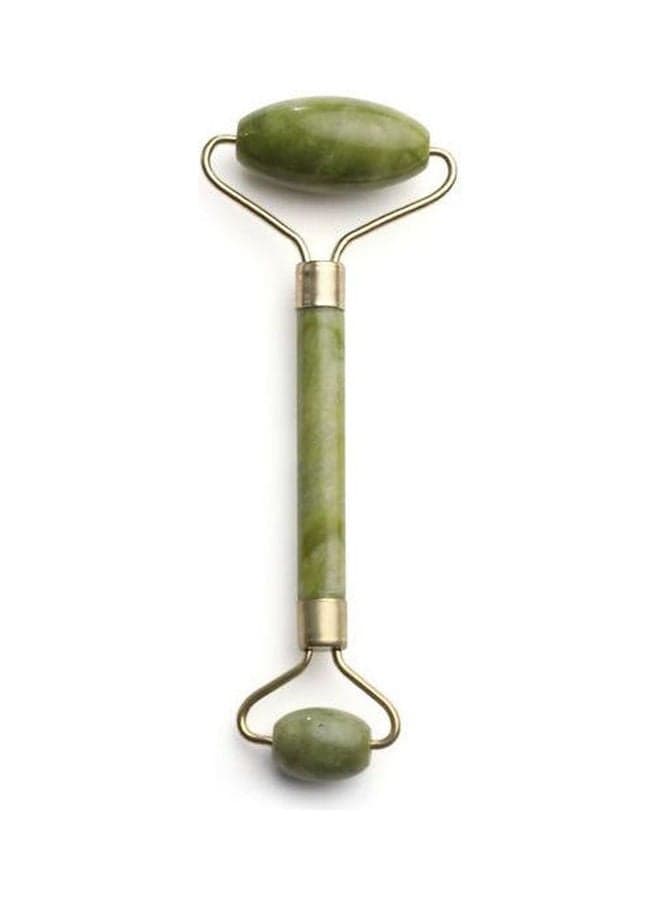 Double Head Jade Roller Massager Eye Face Neck Facial Relax 14 x 4.5 x 2cm