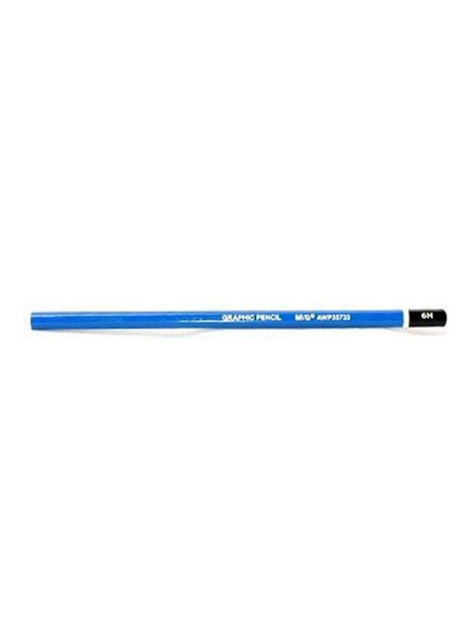 Professional Wooden Pencil-12B Blue