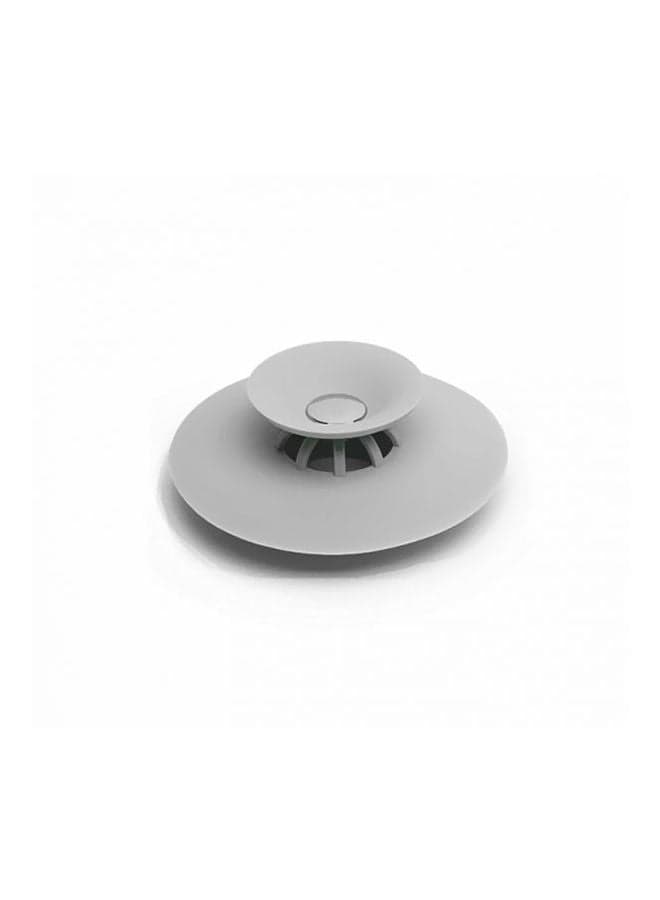 Rubber Silicone Round Sink Filter Grey Drain Stoppers