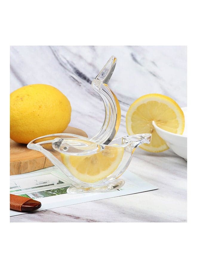 Acrylic Exquisite Hand Press Lemon Squeezer Transparent Kitchen Accessories