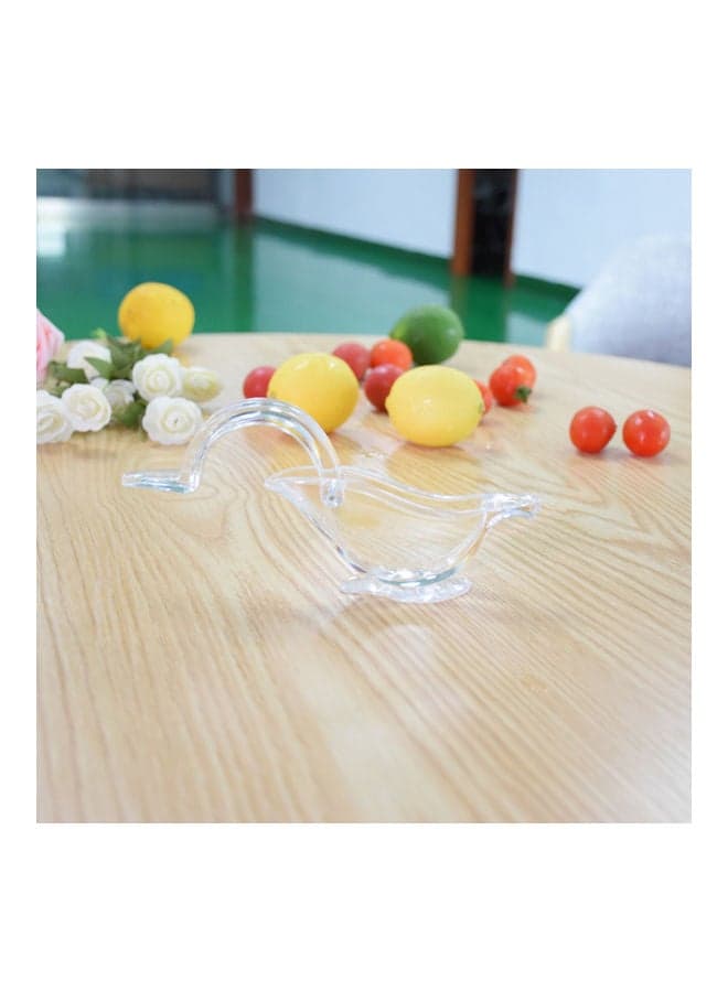 Acrylic Exquisite Hand Press Lemon Squeezer Transparent Kitchen Accessories (٤)