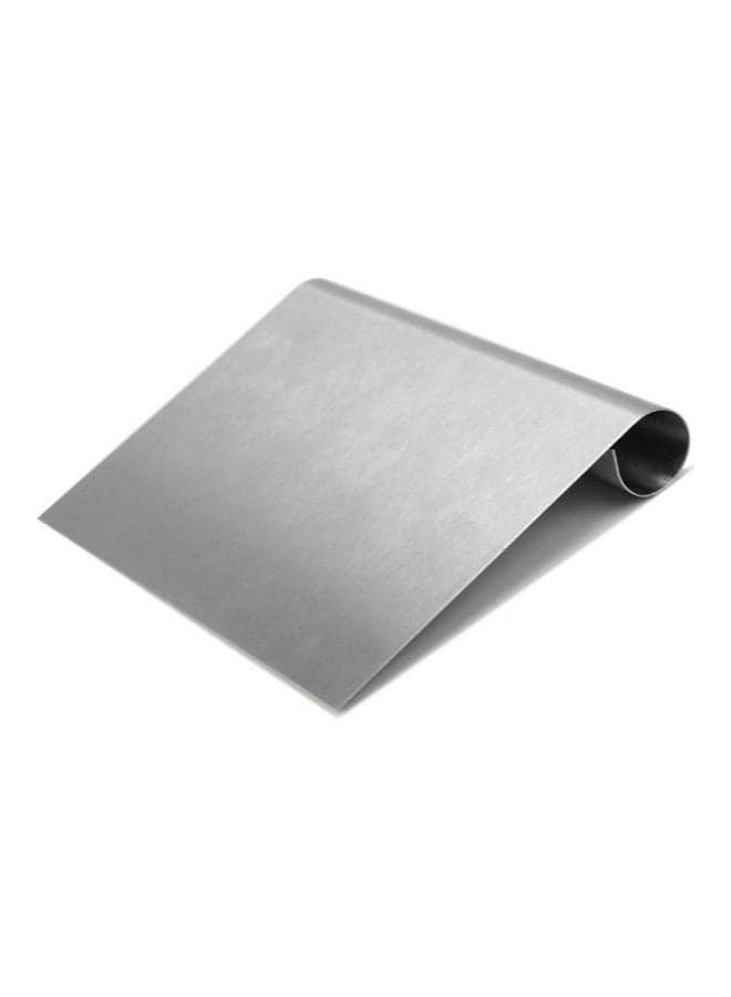 Stainless Steel Dough Scraper Chopper Silver Baking Tools & Accessories (٣)