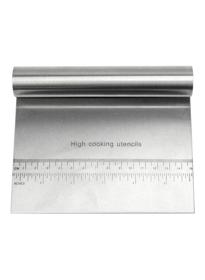 Stainless Steel Dough Scraper Chopper Silver Baking Tools & Accessories (٥)