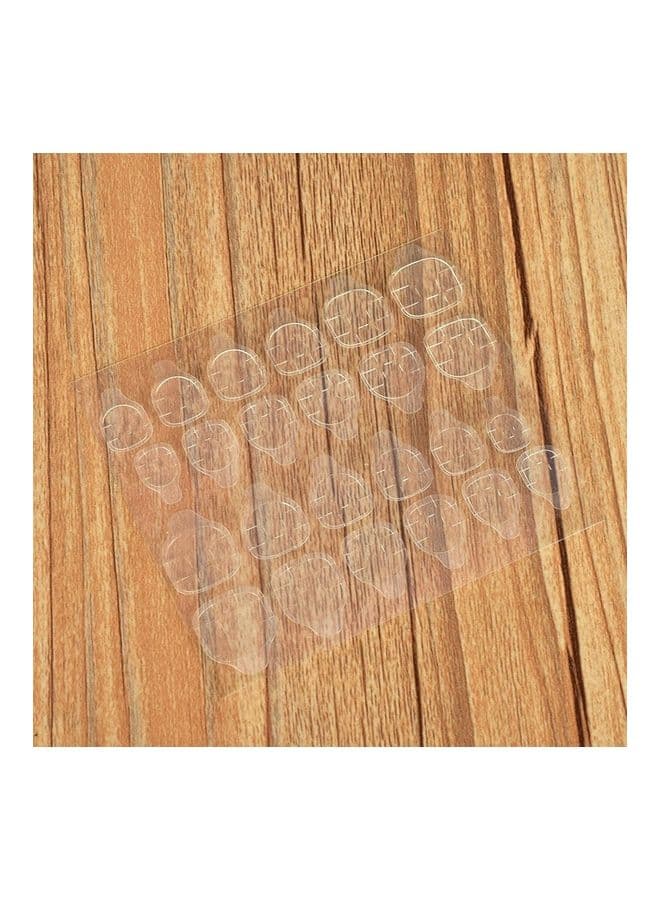 240-Piece Nail Adhesive Glue Tapes Clear (4)