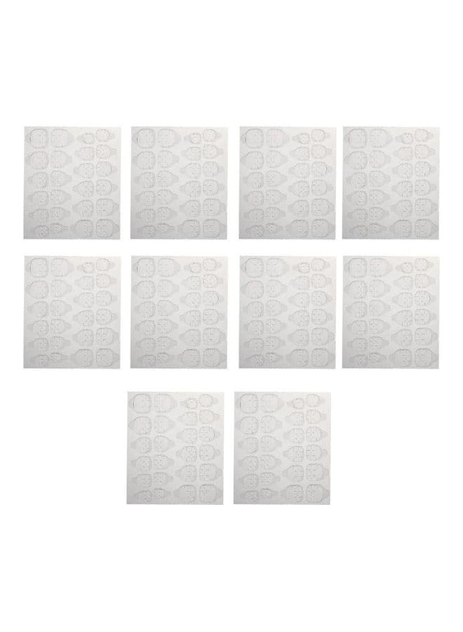 240-Piece Nail Adhesive Glue Tapes Clear (6)