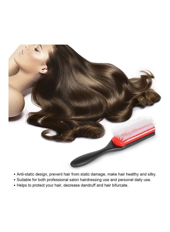 Hair Scalp Massage Hair Brush Anti-static Comb Multicolour 22x7x4cm Hair Extensions & Wigs (٦)