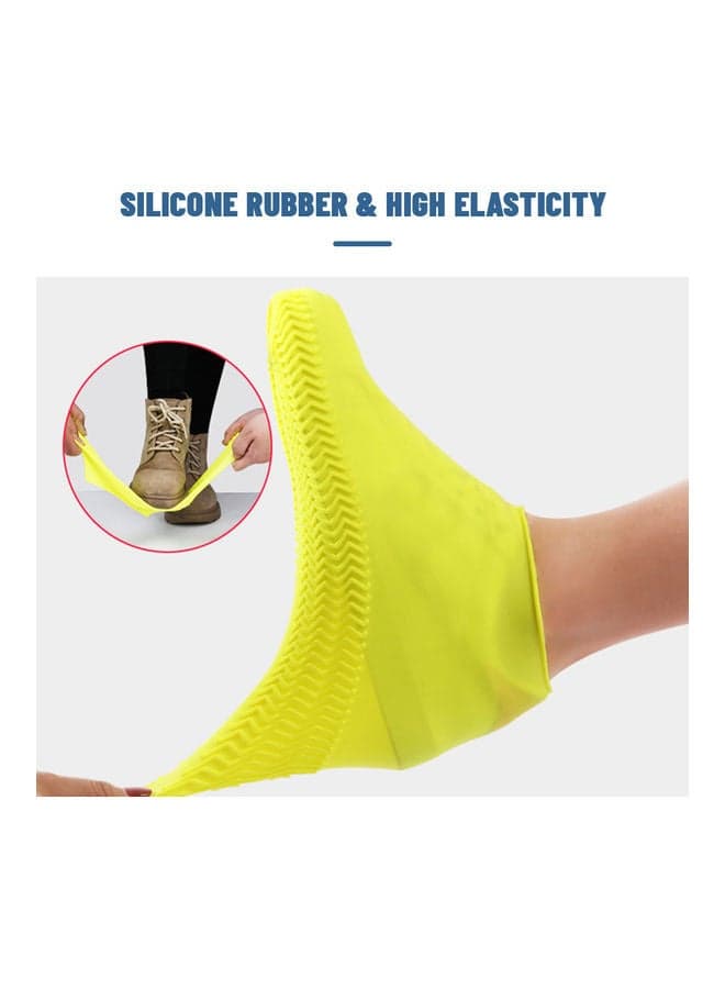 Waterproof Silicone Shoe Covers L Camping Personal Care (٤)