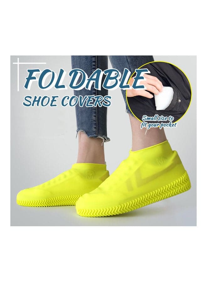 Waterproof Silicone Shoe Covers L Camping Personal Care (٦)